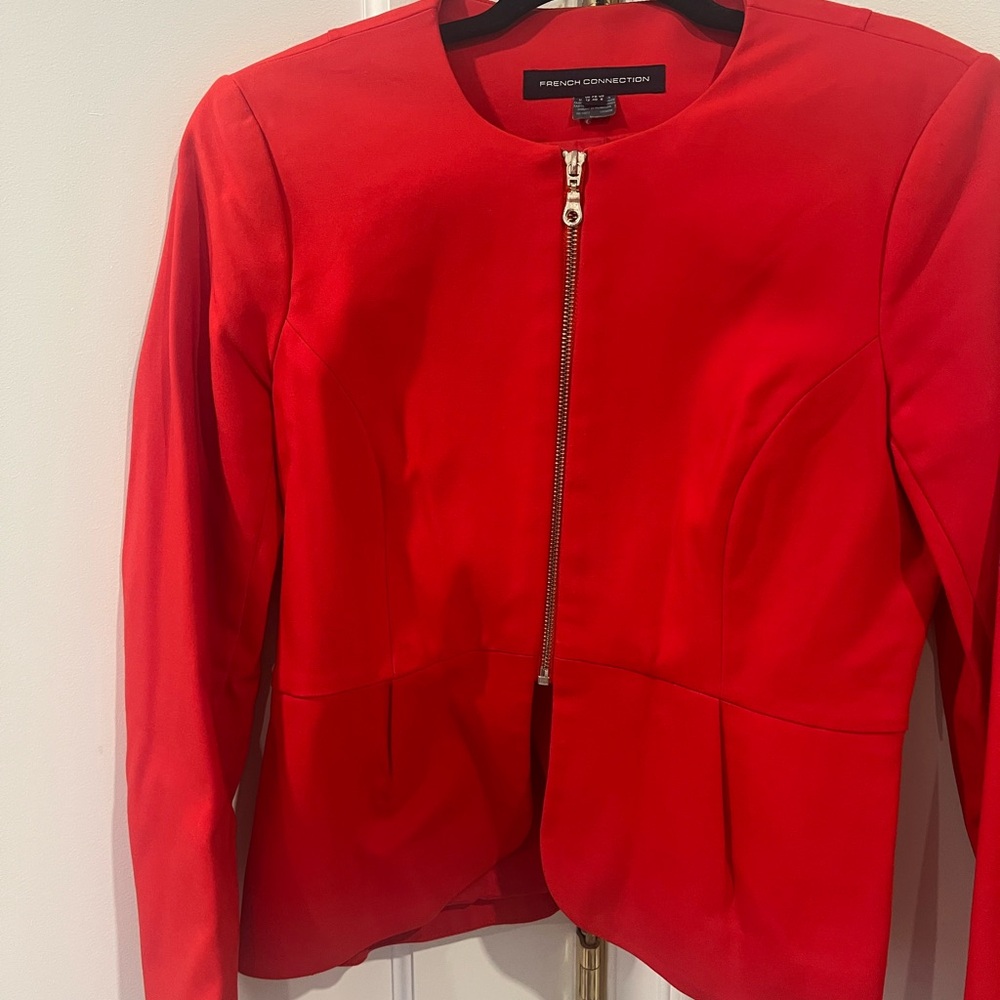 French Connection Women's Red Jacket